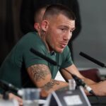 Liam Williams Instagram - First press done ✅ - 7 weeks Saturday we go to work 🥊 #machine London, United Kingdom