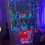 Liam Williams Instagram - Awesome to get down to @theloungecdf today with @thelockettman & @jac_locketttt for the full works. - That cold plunge at 5 degrees.. 2 mins x 2 is enough for anyone.. turn you from a man to a woman in seconds, literally🥶🤣 Cardiff Wellness Lounge