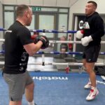 Liam Williams Instagram - Nice little Saturday sesh with the big boss @thelockettman ✅ Llanrumney Phoenix Boxing Club