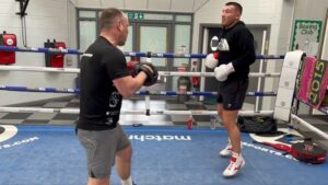 Liam Williams Instagram - Nice little Saturday sesh with the big boss @thelockettman ✅