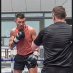 Liam Williams Instagram – Putting the graft in every day waiting on that 📞 #machine Cardiff