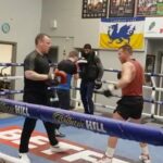 Liam Williams Instagram – Pads & body bag today was a killer!
–
Swipe⏩ to see me unleash some anger on @sunny_dhill followed by a clip in the melons 🤣 #machine