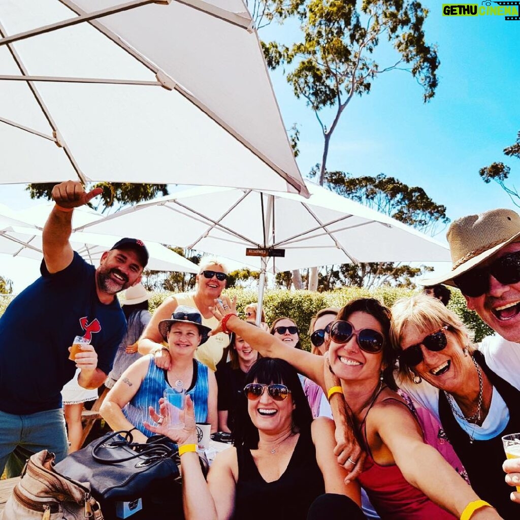Libby Tanner Instagram - ‪Great Australian Beer Festival Geelong #soAussie #beautifulBlue #adLib 🍀‬