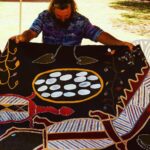 Libby Tanner Instagram – ‪Traditional Motifs by Yamatjiya Guyula Contact my friend KellyGang  mangolaman@yahoo.com.au #ExperienceHisStories 🍃 https://youtu.be/am-McRPSSe0‬