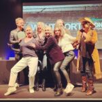 Libby Tanner Instagram - @wentworth_con HILARITY Melbourne 🤠💃🏼🕺🥂💎💗@tammy__macintosh @bernardcurry @_susieporter_ @jacquiebrennan @kateatko #pamelarabe @adlibtheatre🍀