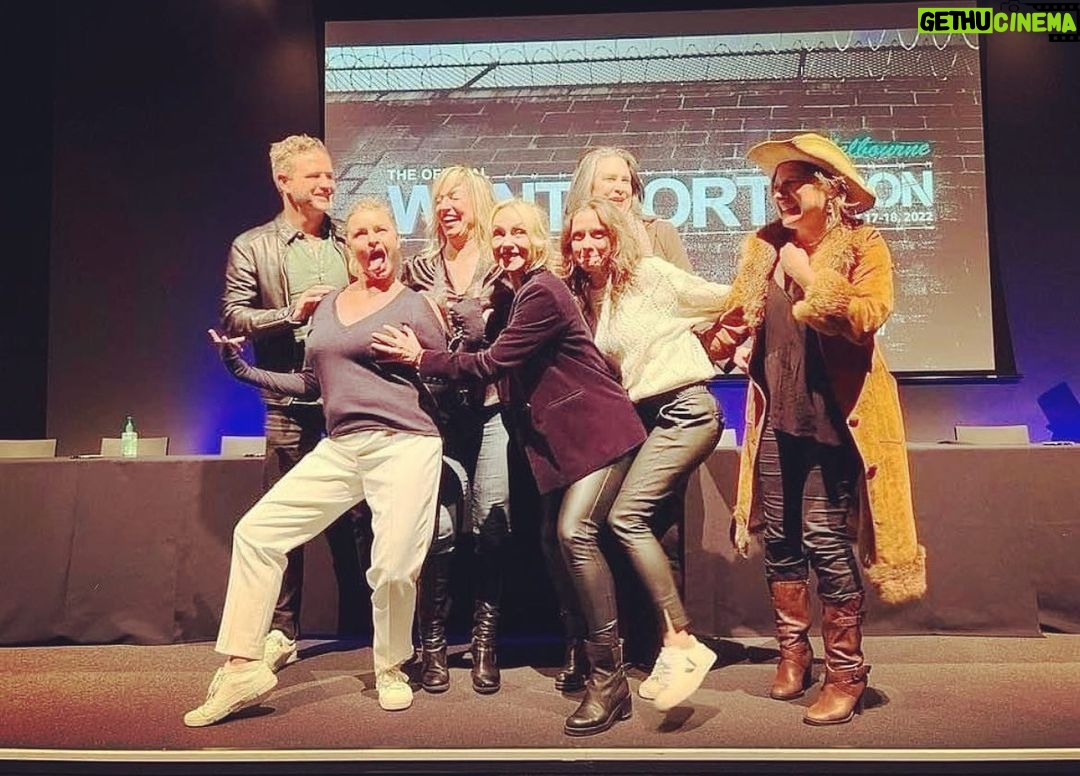 Libby Tanner Instagram - @wentworth_con HILARITY Melbourne ๐ค ๐๐ผ๐บ๐ฅ๐๐@tammy__macintosh @bernardcurry @_susieporter_ @jacquiebrennan @kateatko #pamelarabe @adlibtheatre๐