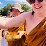 Libby Tanner Instagram - #makepeacebekindbegentle #ajahnbrahm #buddhistsocietyofvictoria #newburybuddhistmonastery Birthday Blessings 💕🙏🍍😘🍀