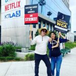 Lilan Bowden Instagram - Sweethearts on strike: a Union of unions ✊🏼🎉🪧 #wgastrong #1u