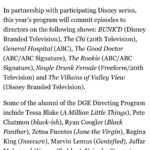 Lilan Bowden Instagram - BIG DIRECTOR NEWS 🎉🎉🎉 It is my absolute HONOR to be a part of Disney’s DGE Directing Program, along with my colleagues of INCREDIBLE caliber, and bring my talents and love of storytelling to the screen as a Television Director. So grateful to be a part of this program with mind blowing mentors, intensive training, and truly impressive peers. Get to know these people; we’ll be shaking up Hollywood 😎 #director #tvdirector #representationmatters