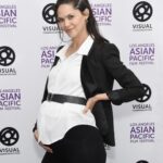 Lilan Bowden Instagram - Official Baby Bump Debut 🐣 At @vcmediaorg ‘s Los Angeles Asian Pacific Film Fest premiering @ohcha_shortfilm !! Thanks to all who came to celebrate! I’m gonna be a mommy!! Portrait by @sthanlee Vid by @jane1kim Baby Bowden-Mandernach premiering this Summer!! @nickmandernach