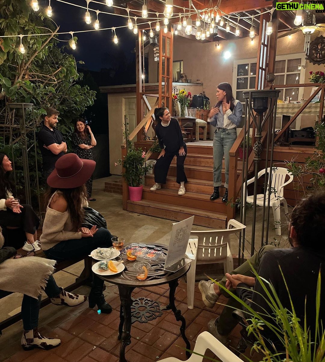 Lilan Bowden Instagram - LET’S GO HUGO!! 🎉🎉🎉 @tessparas and I felt all that COMMUNITY POWER Fri night hosting a gathering for Hugo Soto-Martinez for CD-13!! Thanks to all the wonderful people who came!! In Los Angeles, we have 15 City Councilpeople who make decisions for 4 million of us. Recently the chair of the City Council stepped down for her racist comments against multiple cultural groups of constituents and conspiring to gerrymander districts with other city councilpeople. It is clear our City Council needs new leaders to STOP THIS CORRUPTION funded by our tax dollars. Hugo is exactly the kind of person we need!! Hugo comes from a community and labor organizing background. He got his start by successfully organizing the workers at a hotel with no union to become unionized and protect themselves from being exploited. He has effective and real solutions for homelessness in the city (60% of homelessness begins when people can’t afford rent in this city), and he doesn’t take outside corporate money like many current city council people now. Imagine a world where our elected officials aren’t trying to line their own pockets but are FROM the community so have the COMMUNITY’s Interests in mind. We can have this world and it will take time but electing Hugo is a great start. I am proud to be backing Hugo and I wish more candidates in office could be like him. Hollywood, Atwater, Koreatown, Silverlake, and Echo Park, Hugo Soto-Martinez may be on your ballot!! Look for him and vote Hugo before or on Nov 8th!! #hugoforcd13 #lavotes #lavoterguide2022