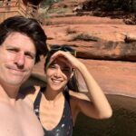Lilan Bowden Instagram - Sedona 🪨🍃🍂🍁 (clothesline in New Mexico)
