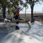 Lilan Bowden Instagram - I swear I do other things too, I’m just having a skate moment right now. ☺️🛼 Shot by My Goals As a Skater: @newmoney.forever