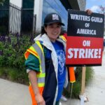 Lilan Bowden Instagram - LET’S GO WGA!! 🎉🎉🎉 Thrilled for the WGA to have negotiated an agreement with historic wins for writers, ensuring that TV writing becomes and remains a viable way to make a living!! This is also a CAPTAIN APPRECIATION POST for both WGA and SAG-AFTRA strikes! While my time on the picket line was limited due to my own labor movement (lol had a baby), I felt comforted knowing my friends and spouse were out there putting in countless hours as strike captains, organizing, rallying, and keeping up morale day after day. Gratitude for your unpaid time and dedication. I’m so proud to know you all. Strikes work and unions are powerful! Let’s keep it going for SAG-AFTRA! 1. Photo credit @oliver_vaquer 2. Photography by @j.w.hendricks 3. Strike captain (and my sweetheart) Nick Mandernach by @j.w.hendricks 4. Strike captain Alex Song-Xia 5. Strike captain Brittani Nichols 6. Strike captain Taylor Orci 7. Strike captain Henry Gammil 8. Strike captain Bennie Arthur (SAG) 9. Strike captain Kate Comer (SAG) 10. THANK YOU TO DREW CAREY FOR GENEROUSLY SUPPORTING WRITERS. YOU HELPED MY BABY GROW STRONG. #wgastrong #sagaftrastrong #unionpower #1u