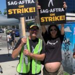 Lilan Bowden Instagram - LET’S GO WGA!! 🎉🎉🎉 Thrilled for the WGA to have negotiated an agreement with historic wins for writers, ensuring that TV writing becomes and remains a viable way to make a living!! This is also a CAPTAIN APPRECIATION POST for both WGA and SAG-AFTRA strikes! While my time on the picket line was limited due to my own labor movement (lol had a baby), I felt comforted knowing my friends and spouse were out there putting in countless hours as strike captains, organizing, rallying, and keeping up morale day after day. Gratitude for your unpaid time and dedication. I’m so proud to know you all. Strikes work and unions are powerful! Let’s keep it going for SAG-AFTRA! 1. Photo credit @oliver_vaquer 2. Photography by @j.w.hendricks 3. Strike captain (and my sweetheart) Nick Mandernach by @j.w.hendricks 4. Strike captain Alex Song-Xia 5. Strike captain Brittani Nichols 6. Strike captain Taylor Orci 7. Strike captain Henry Gammil 8. Strike captain Bennie Arthur (SAG) 9. Strike captain Kate Comer (SAG) 10. THANK YOU TO DREW CAREY FOR GENEROUSLY SUPPORTING WRITERS. YOU HELPED MY BABY GROW STRONG. #wgastrong #sagaftrastrong #unionpower #1u