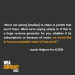 Lilan Bowden Instagram - WRITER’S STRIKE: We are #wgastrong !! The Writer’s Guild of America is on strike for FAIR WAGES and streaming protections and this is important because without writers, there would be no stories, and there would be no jobs for the people who tell these stories. As an actor and director, I stand with the WGA because I know how valuable their livelihood is to mine and to all of us who enjoy TV and film content. This first picture is of me and @dionareasonover , who without her writing I wouldn’t have had a job on NCIS. The next pic is of me and WGA Strike Captain/writer on Abbott Elemetary, @bishilarious . Follow her here and on Twitter cause she’s a 100% badass and a political leader for all things good. Many TV writers cannot afford to make rent even after writing on hit TV shows. The demands of writers are simple and fair: profit sharing and transparency for streaming, a fair number of writers in rooms, to not be replaced by AI, are some. The entire collective of writers are asking for a total of 2% of studio profits to be shared to be able to make a living. I think this is: very reasonable!! Some info about the writers strike attached and follow @writersguildwest for more info on the strike in general. People in entertainment WANT to get back to work and we want to be paid fairly for our work!! Let’s go @writersguildwest , all the Hollywood unions are with you ✊🏼