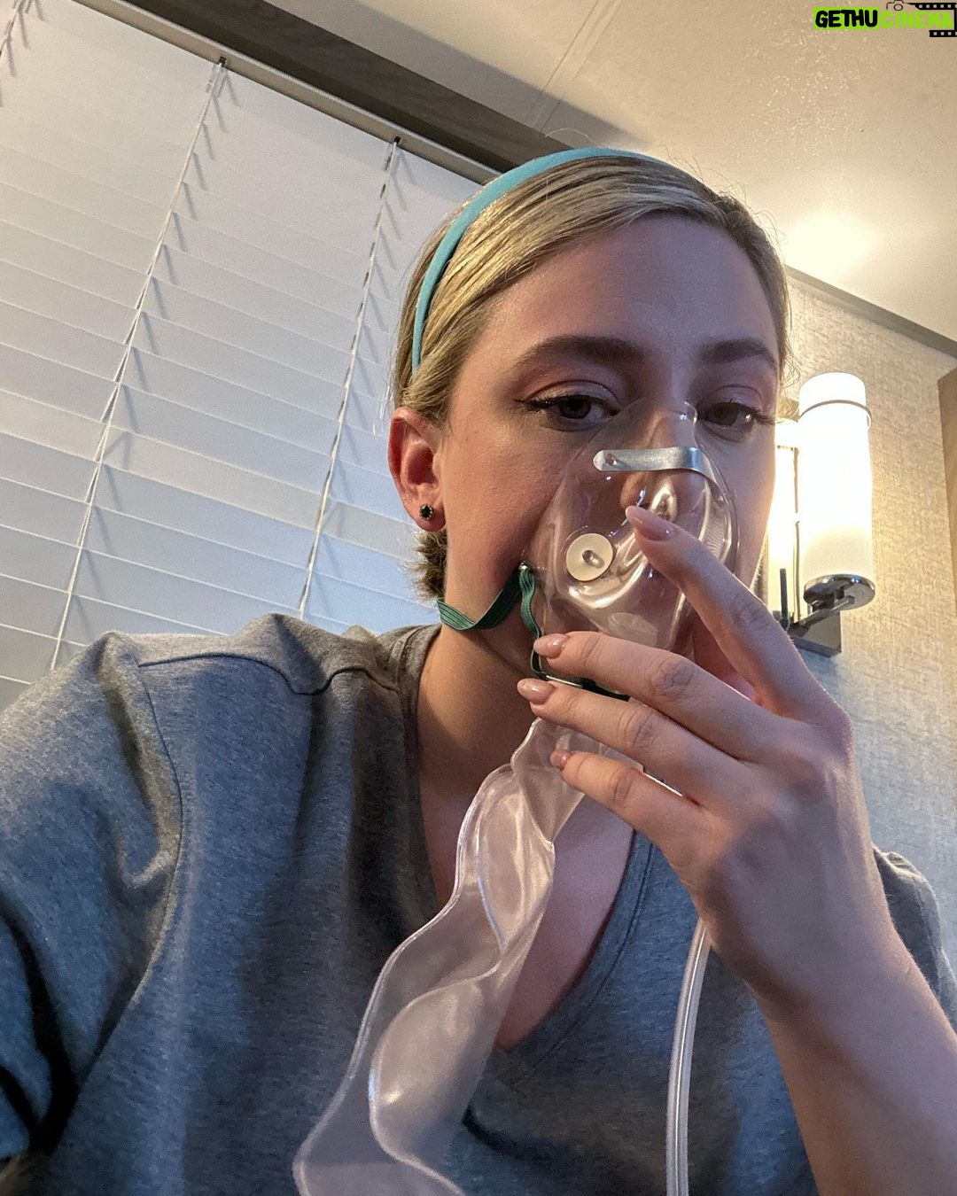 Lili Reinhart Instagram - winding down 🧮