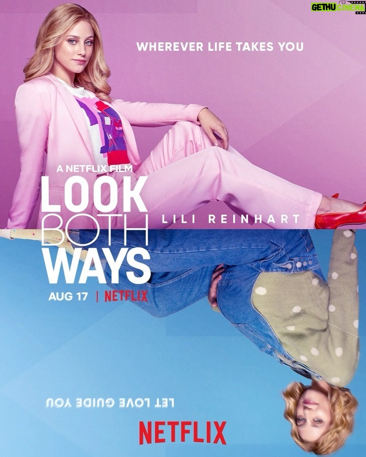 Lili Reinhart Instagram - Baby’s first Netflix film 👶🏼 LOOK BOTH WAYS, August 17th