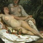 Lili Reinhart Instagram - Bathers or Two Nude Women c.1858