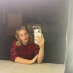 Lili Reinhart Instagram - 3 mirror selfies circa 1950. Authentic and vintage.