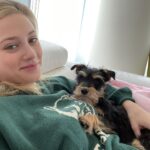 Lili Reinhart Instagram - One year ago today I took Milo home with me... and damn, I hit the jackpot. My sweet little rescue dog has been an incredible source of love for me this year and I can’t wait to keep making memories with my little man.