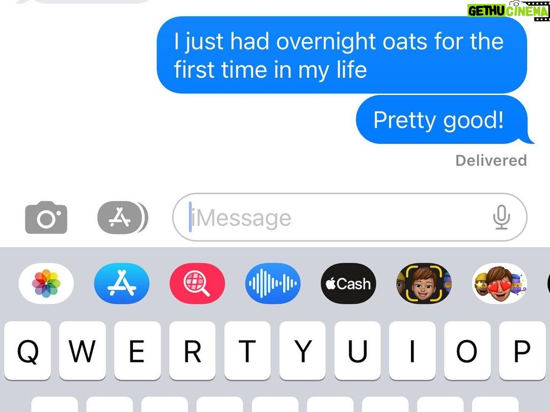 Lili Reinhart Instagram - Big fan of Overnight Oats
