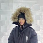 Lily Collins Instagram - Ice ice baby…