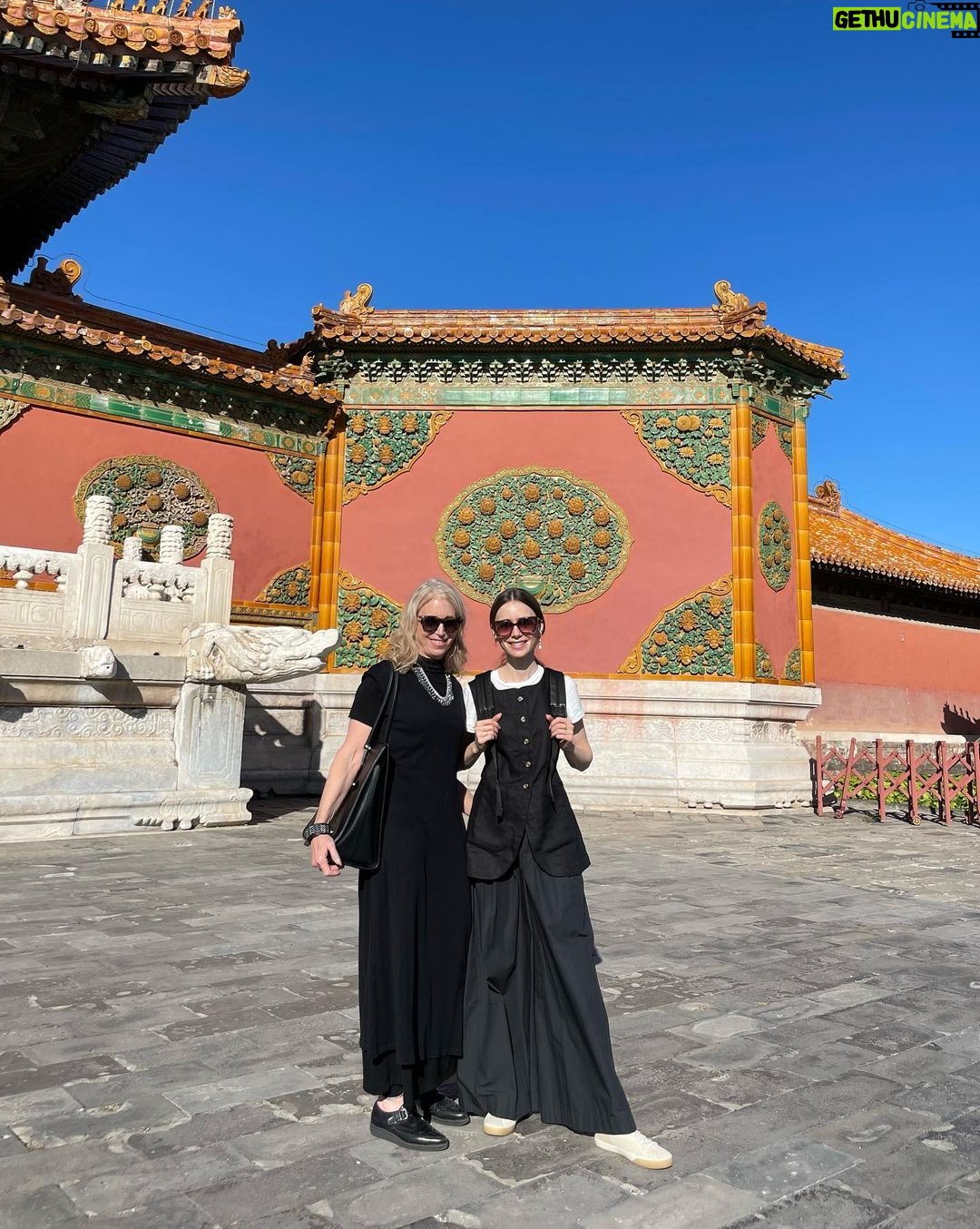 Lily Collins Instagram - Unforgettable memories from the Forbidden City and beyond…