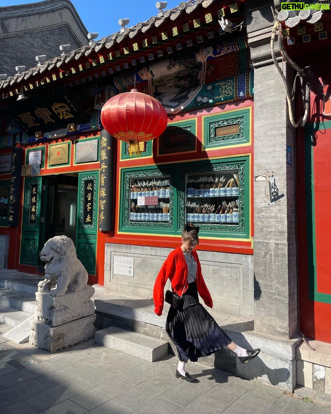 Lily Collins Instagram - Unforgettable memories from the Forbidden City and beyond…