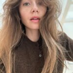 Lily Collins Instagram – Same pose, different neutral…