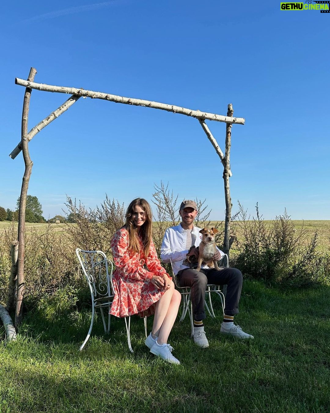 Lily Collins Instagram - Closing out summer celebrating @charliemcdowell with the most gorgeous day, incredible food, and the best of company. Couldn’t think of a more special weekend at a more magical place…