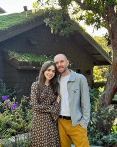 Lily Collins Instagram - Missing @redforddog today, but so incredibly grateful for our little family. Today and everyday…
