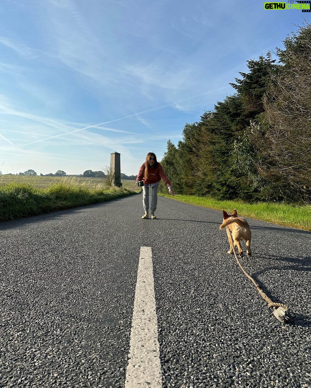 Lily Collins Instagram - Road less traveled…