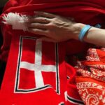 Lily Collins Instagram - What’s red and white and decked out all over?! Go Denmark!…