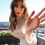 Lily Collins Instagram - Last night was a midsummer night’s dream. Thank you @maxmara for a beautiful Stockholm welcome!…