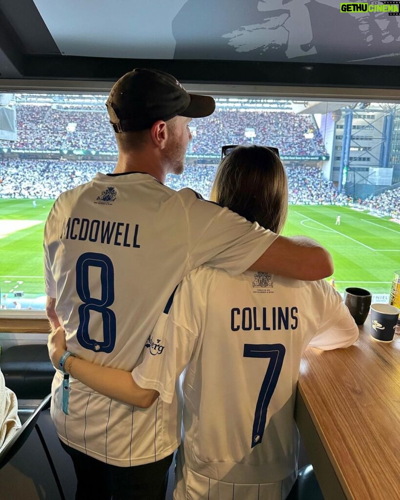 Lily Collins Instagram - Cheering on our home team F.C. København!… Parken - København