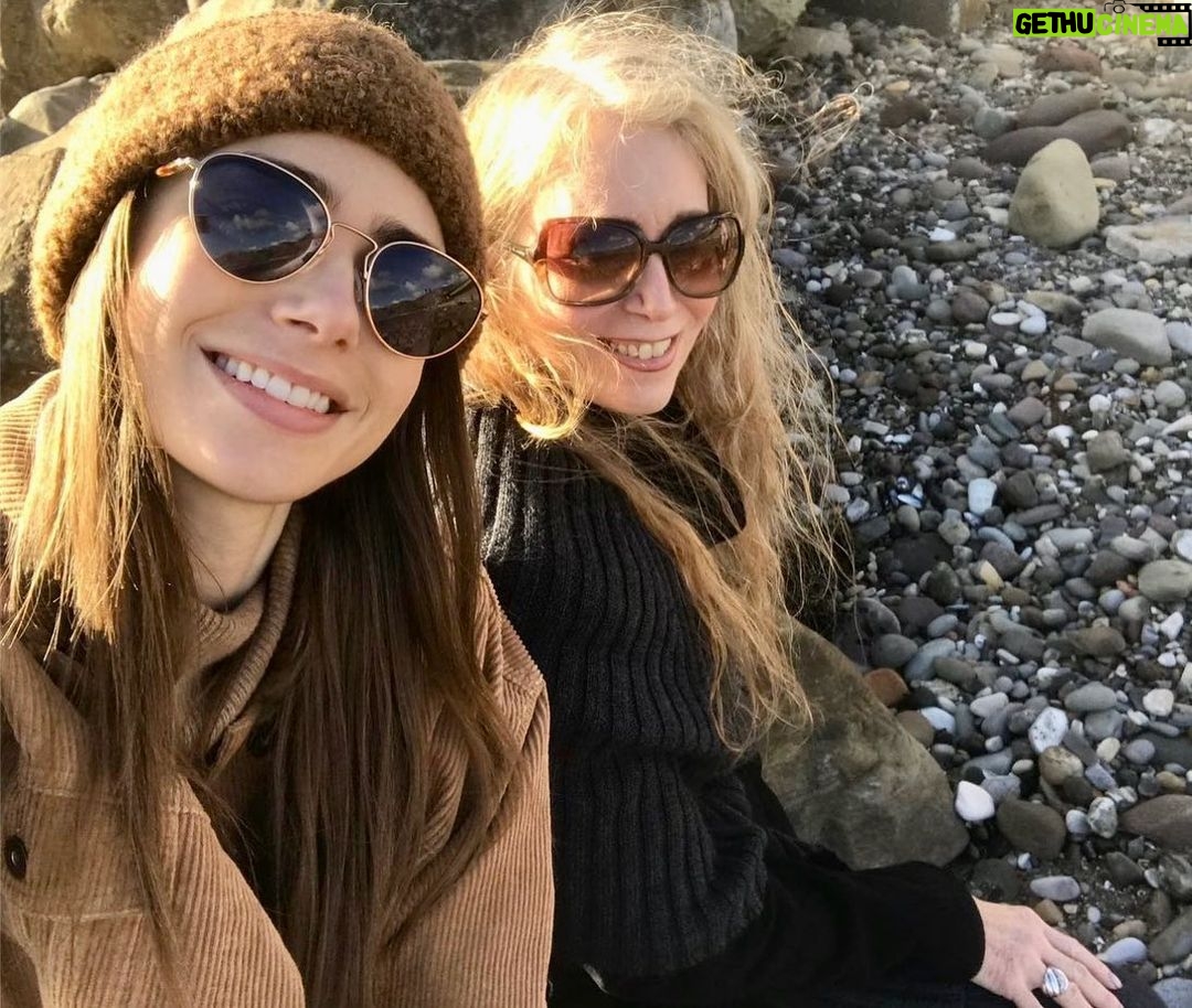 Lily Collins Instagram - Happy Mother’s Day @waverlyondoheny! Thank you for teaching, inspiring, supporting, and loving me. You’ve always been a grounding rock in my life and a force as powerful as any wave. I appreciate all you’ve given me and the older I get, I value the lessons I continue to learn from our relationship even more so. The bond we have is ever-evolving and I’m so grateful to be on that journey together. I love you so so much…