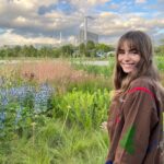 Lily Collins Instagram - Feeling grounded and grateful this #EarthDay. Spending time in nature always makes me feel at home and helps to connect me to what really matters, reflecting on all the beautiful parts of being alive. Hope you all celebrate #EarthDay today by spending a little bit of time outside smiling, wherever you are…