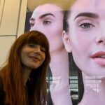 Lily Collins Instagram - Airport run-in…