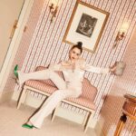 Lily Collins Instagram - Hotel party for one. March cover for @iodonna_it…