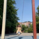 Lily Collins Instagram - Swinging into summer…