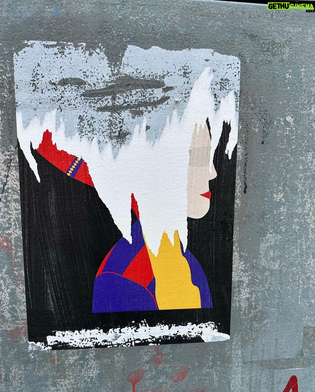 Lily Collins Instagram - Street art scrapbook — Helsinki edition…