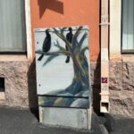 Lily Collins Instagram - Street art scrapbook — Helsinki edition…