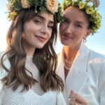 Lily Collins Instagram - Last night was a midsummer night’s dream. Thank you @maxmara for a beautiful Stockholm welcome!…
