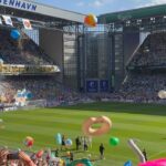 Lily Collins Instagram - Cheering on our home team F.C. København!… Parken - København