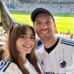 Lily Collins Instagram - Cheering on our home team F.C. København!… Parken - København