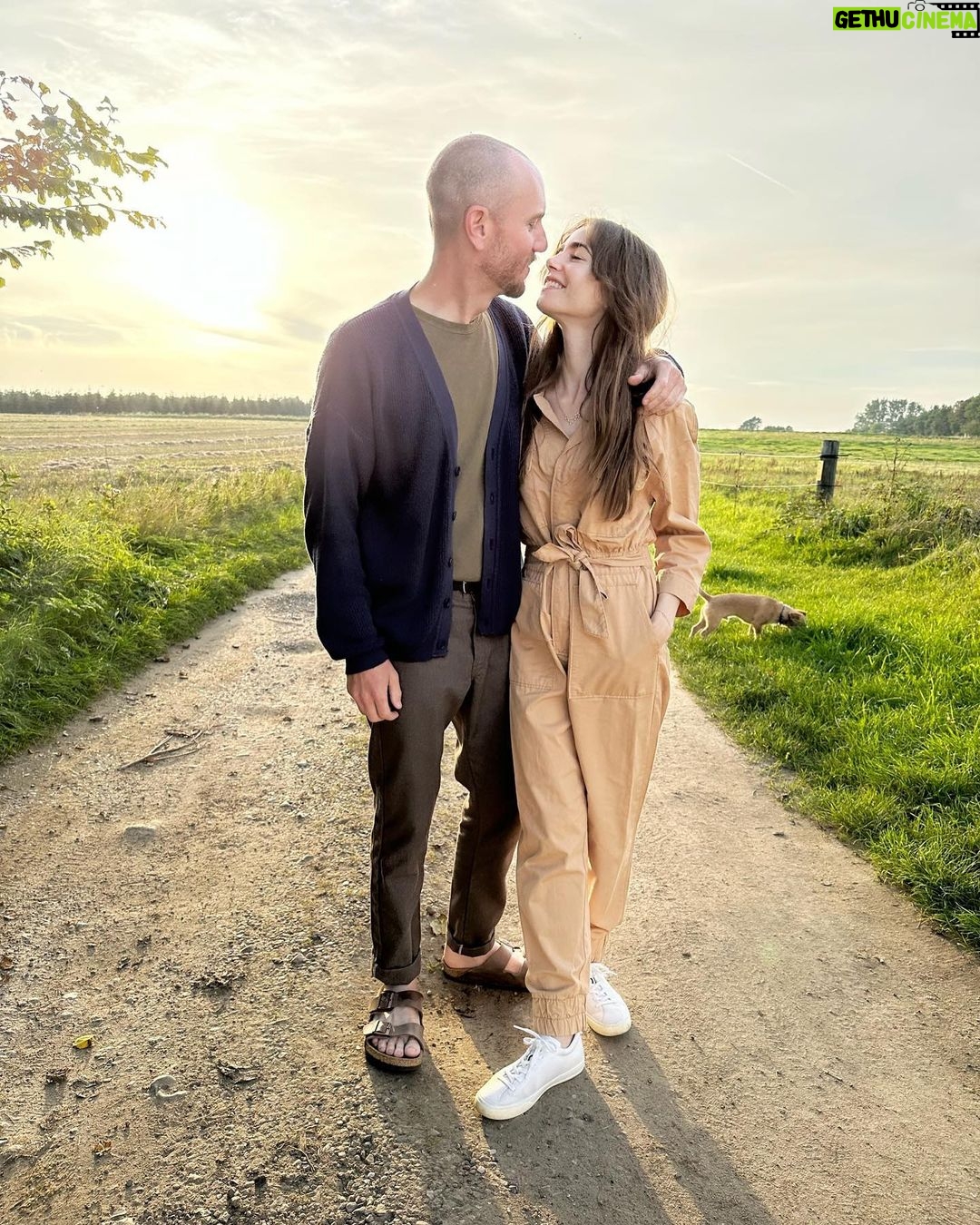 Lily Collins Instagram - Day to night in the Danish countryside…