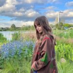Lily Collins Instagram - Feeling grounded and grateful this #EarthDay. Spending time in nature always makes me feel at home and helps to connect me to what really matters, reflecting on all the beautiful parts of being alive. Hope you all celebrate #EarthDay today by spending a little bit of time outside smiling, wherever you are…