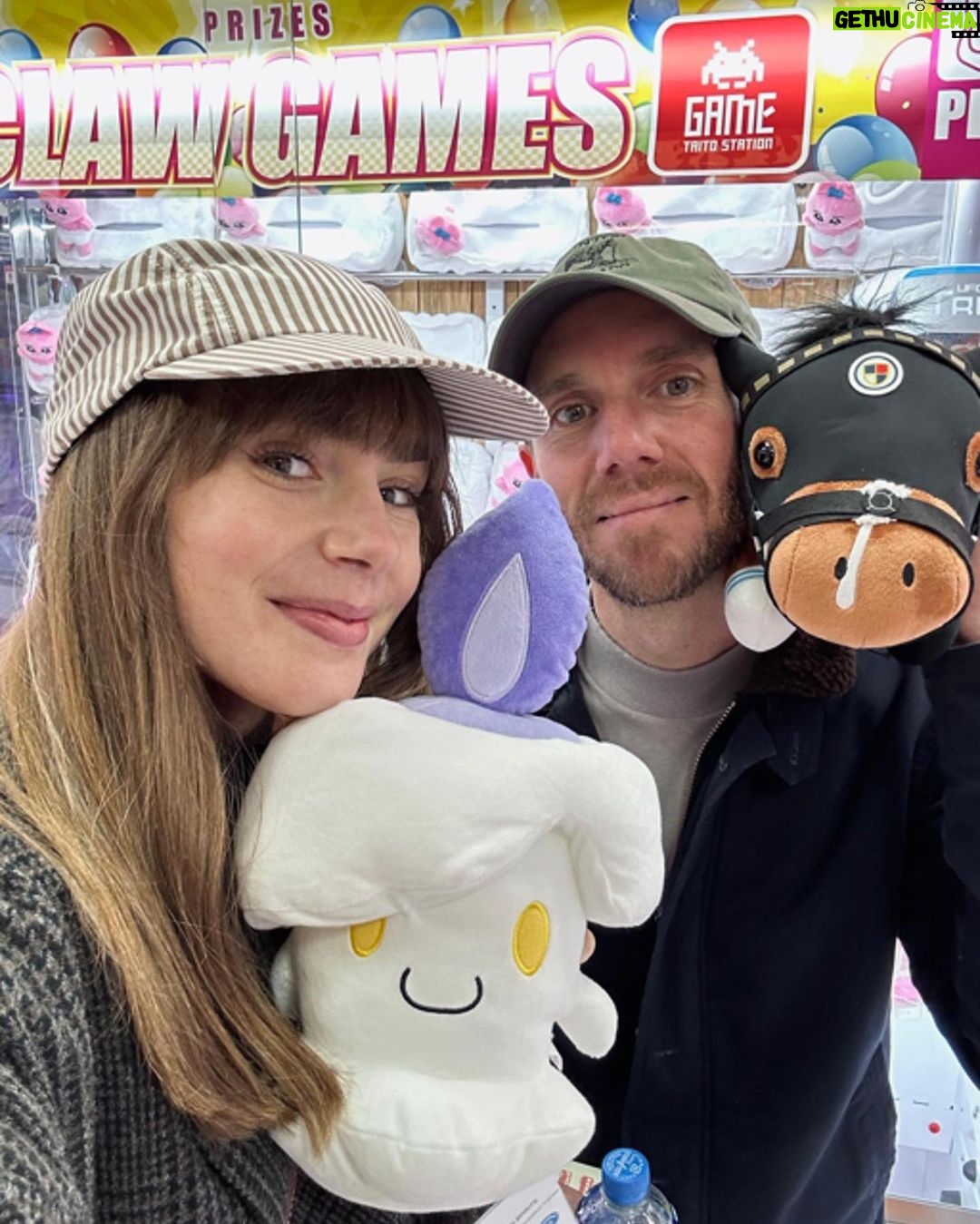 Lily Collins Instagram - Game night date night…