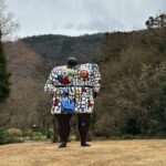 Lily Collins Instagram - Open air in Hakone… Hakone Open Air Museum